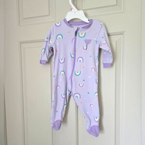 Tuffy Baby Girl Rainbow Sleeper 3 M